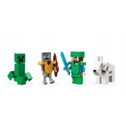 LEGO Minecraft Ośnieżone szczyty 21243 - Zestaw