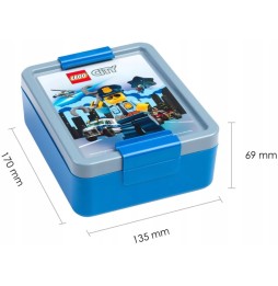 LEGO Police Lunchbox with Gift Bag