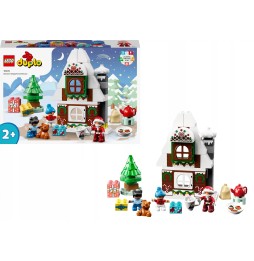 LEGO Duplo Casa de turtă dulce a lui Moș Crăciun 10976