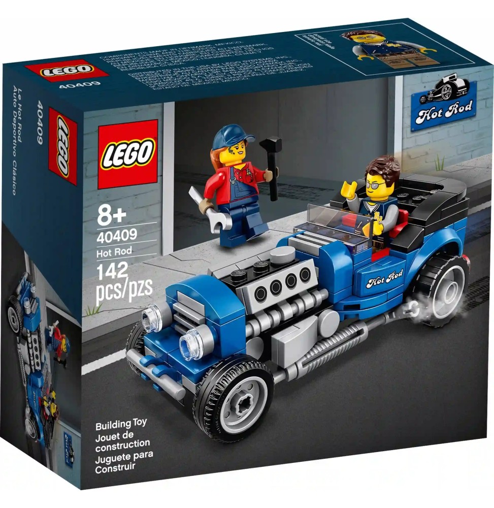 LEGO 40409 Hot Rod Furia Albastră 8+