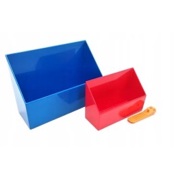 LEGO Shovel for Bricks 2x Blue and Red