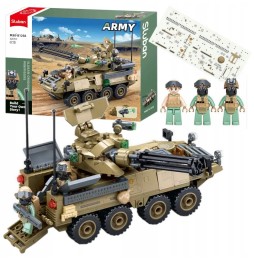 Rosomak Tank Transporter Building Set