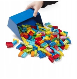 LEGO Lopățică pentru Cuburi 2x Albastră și Roșie