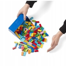 LEGO Lopățică pentru Cuburi 2x Albastră și Roșie