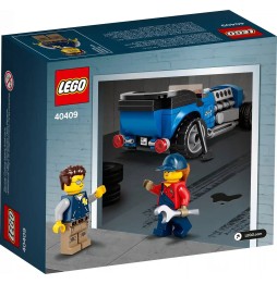 LEGO 40409 Hot Rod Furia Albastră 8+