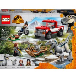 LEGO Jurassic World Capturarea Velociraptorilor 76946