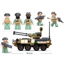 Rosomak Tank Transporter Building Set