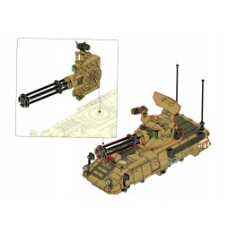 Rosomak Tank Transporter Building Set