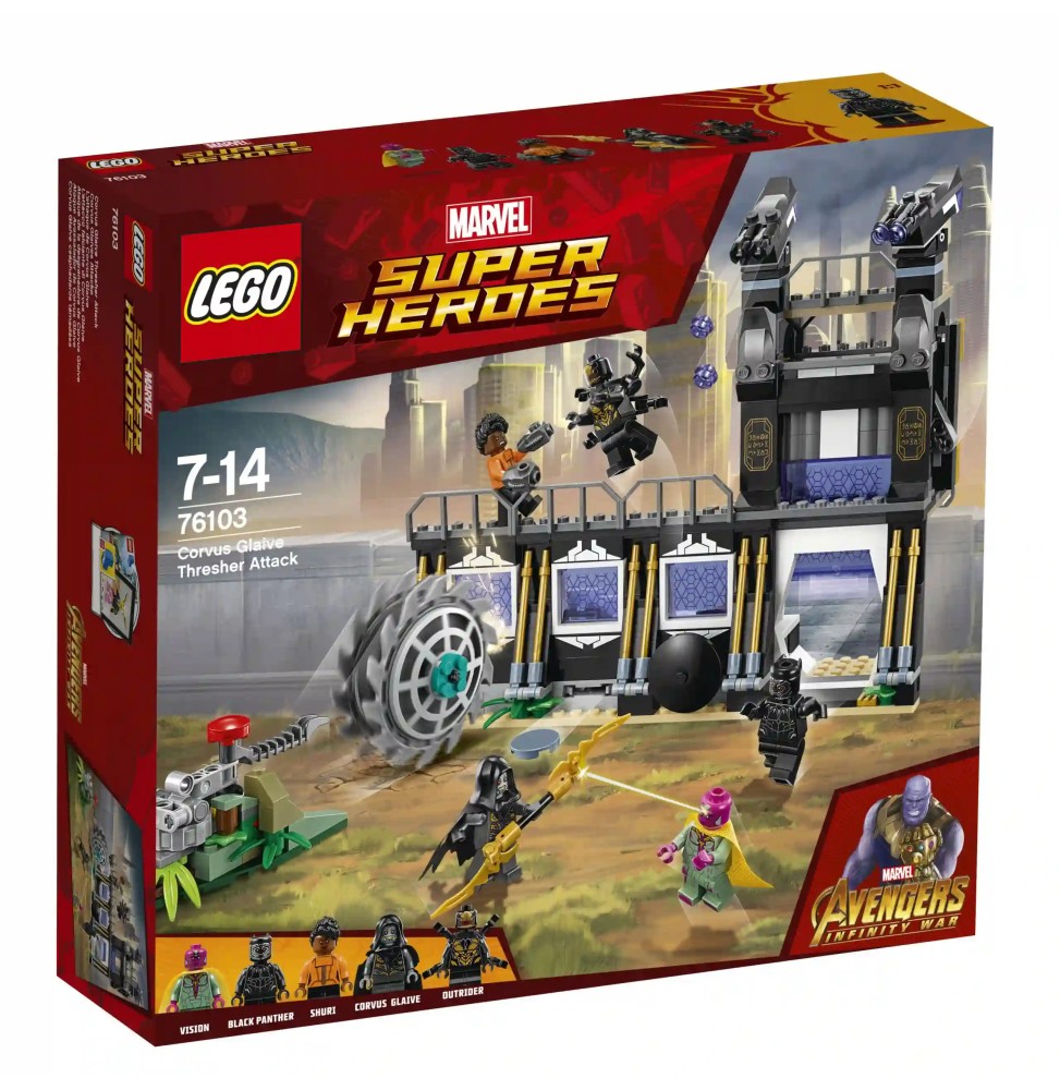 LEGO Super Heroes 76103 Atacul lui Corvus Glaive