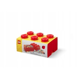 LEGO Brick Container 6 Red