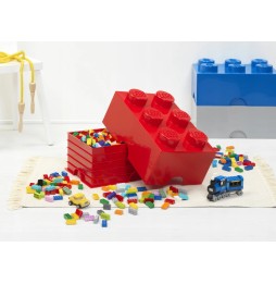 LEGO Brick Container 6 Red