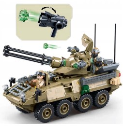 Rosomak Tank Transporter Building Set