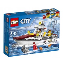 LEGO 60147 City Barca de pescuit - Set nou