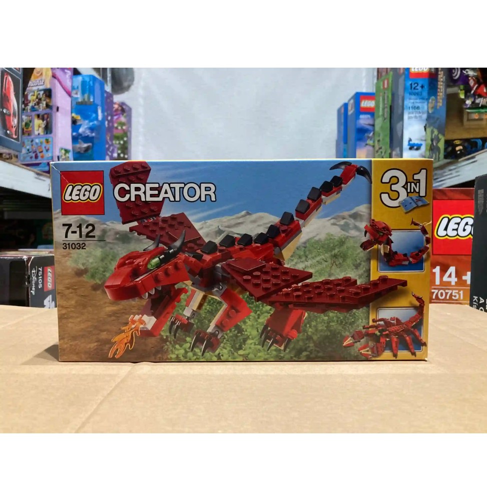 LEGO 31032 Creator 3in1 Red Creatures