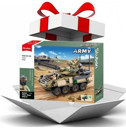 Rosomak Tank Transporter Building Set