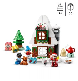 LEGO Duplo Gingerbread House Santa Claus 10976