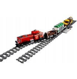 Lego City 3677 Tren de marfă roșu UNIKAT