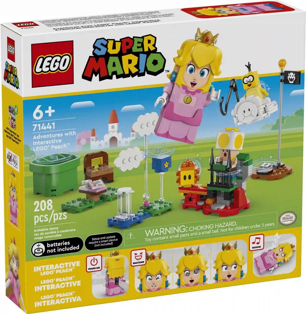 LEGO Super Mario Adventures with LEGO Peach Figure