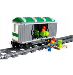 Lego City 3677 Tren de marfă roșu UNIKAT