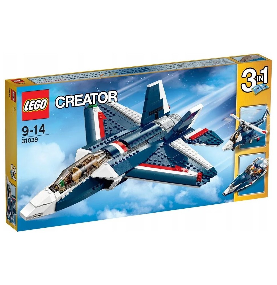 LEGO Creator 3 în 1 Avion Albastru 31039