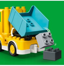 LEGO DUPLO 10931 Camion și excavator cu șenile