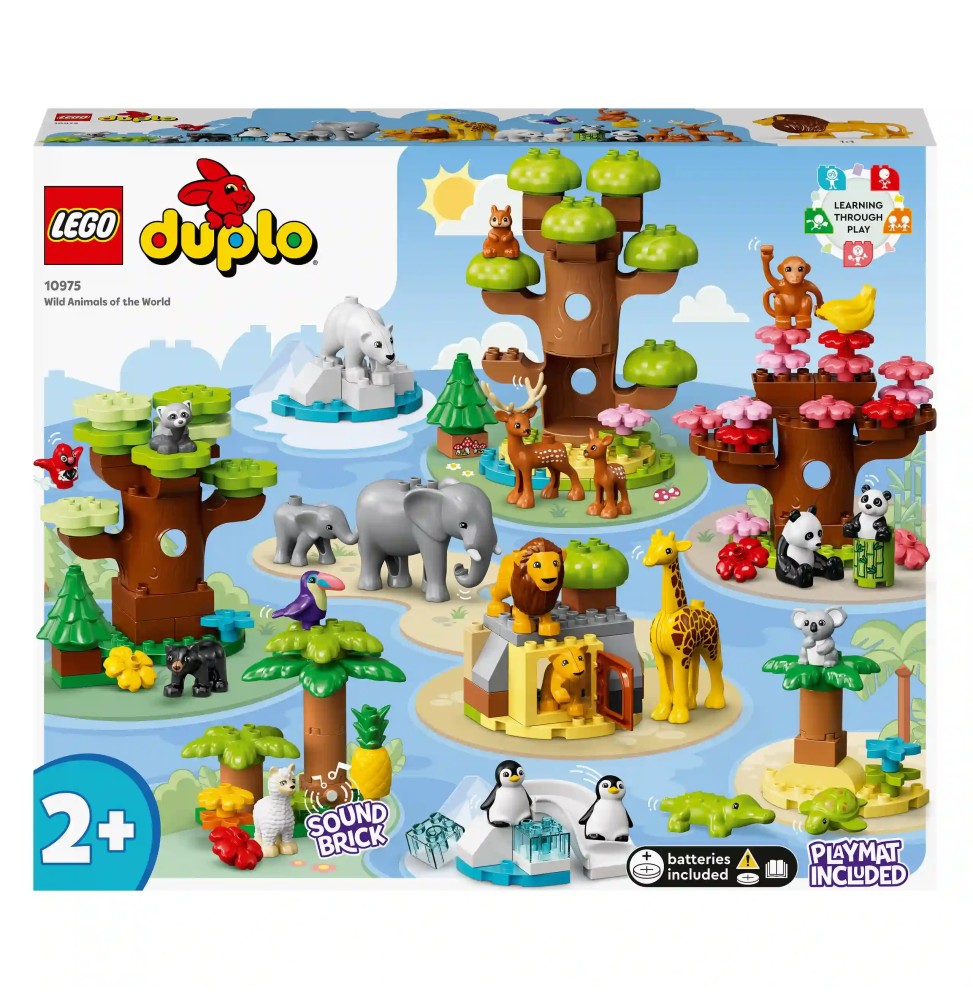 LEGO Duplo 10975 Dzikie zwierzęta świata