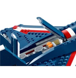 LEGO Creator 3 în 1 Avion Albastru 31039