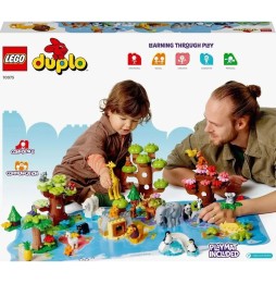 LEGO Duplo 10975 Dzikie zwierzęta świata