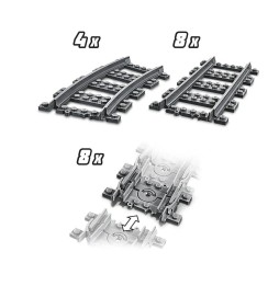 LEGO City 60205 - Train Tracks Set