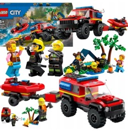 LEGO City camion de pompieri 4x4