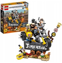 LEGO Overwatch 75977 Wieprzu i Złomiarz zestaw