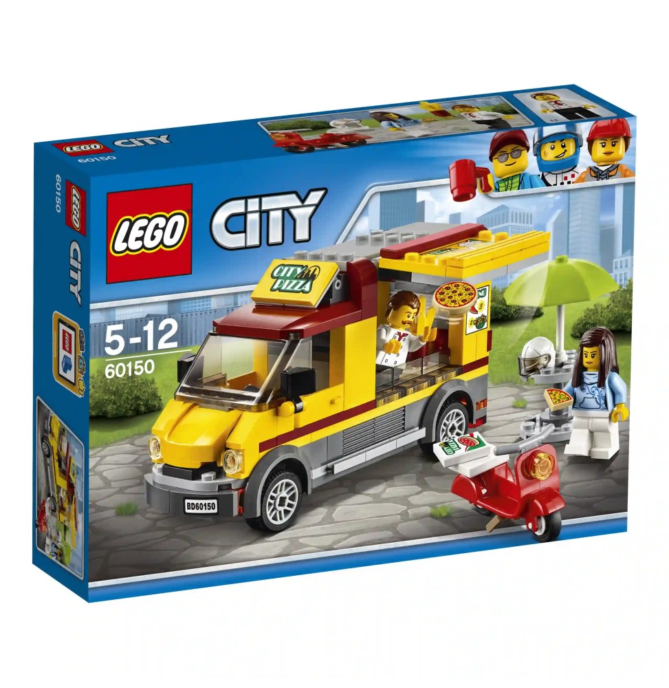 LEGO City Foodtruck cu pizza 60150