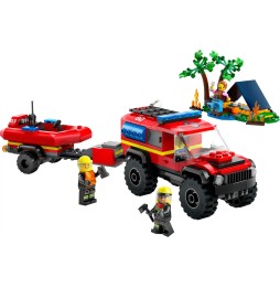 LEGO City camion de pompieri 4x4