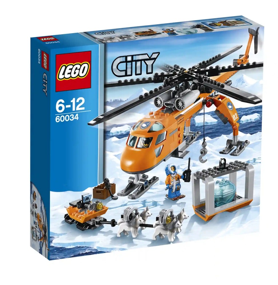 LEGO City 60034 - Arktyczny helikopter dźwigowy