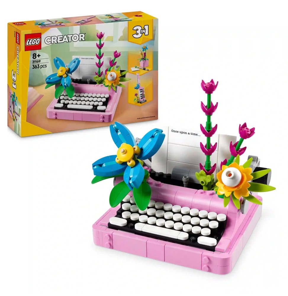 LEGO Creator 31169 Writing Machine with Flowers