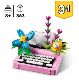 LEGO Creator 31169 Writing Machine with Flowers