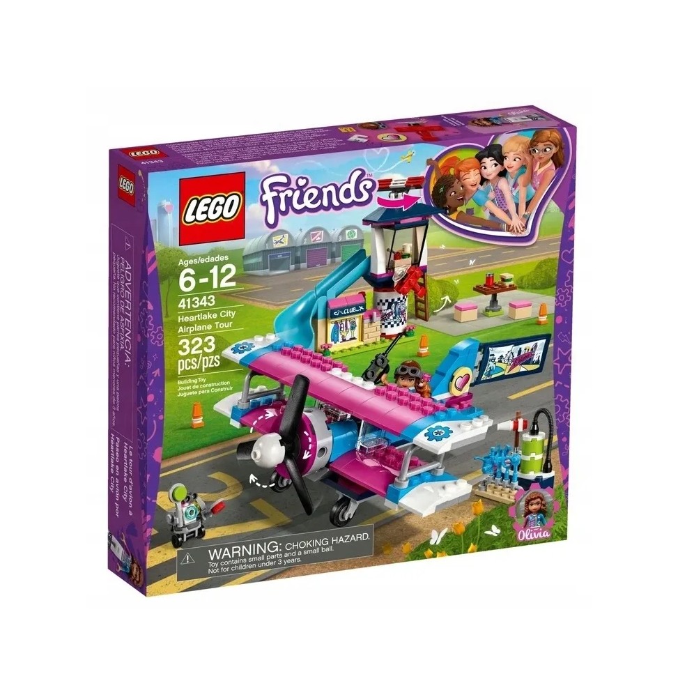 LEGO Friends 41343 - Airplane Flight Over City