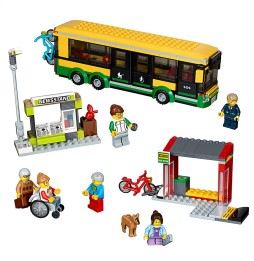 LEGO 60154 City Przystanek autobusowy