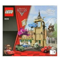 LEGO Cars Escape from Clock Tower 8639