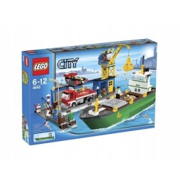 Lego 4645 City Port Statek - Zestaw Klocków