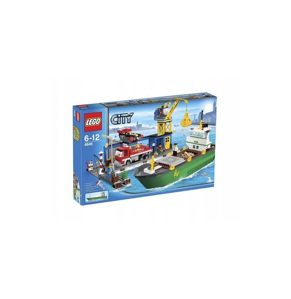 Lego 4645 City Port Ship - Building Set