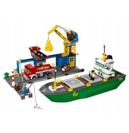 Lego 4645 City Port Ship - Building Set