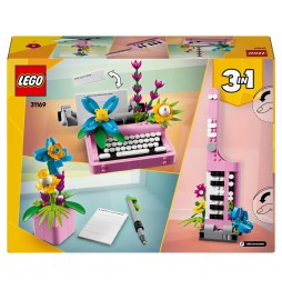 LEGO Creator 31169 Mașină de scris cu flori