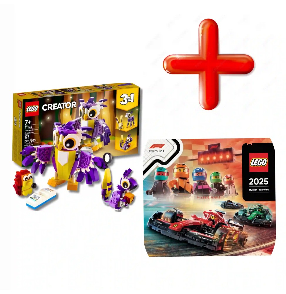 LEGO Creator 3 în 1 31125 Creaturi fantastice