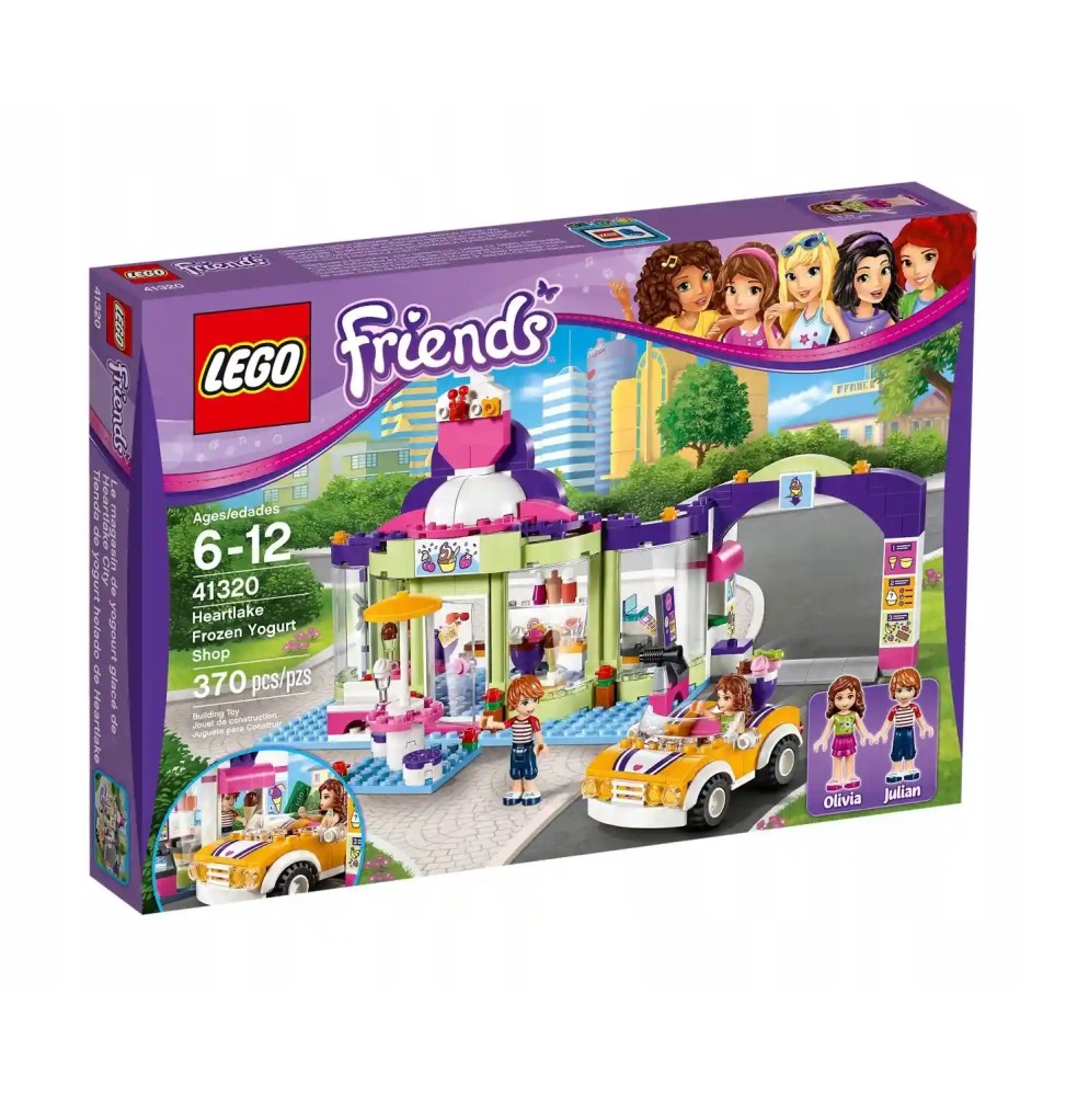 LEGO Friends magazin cu iaurt înghețat 41320