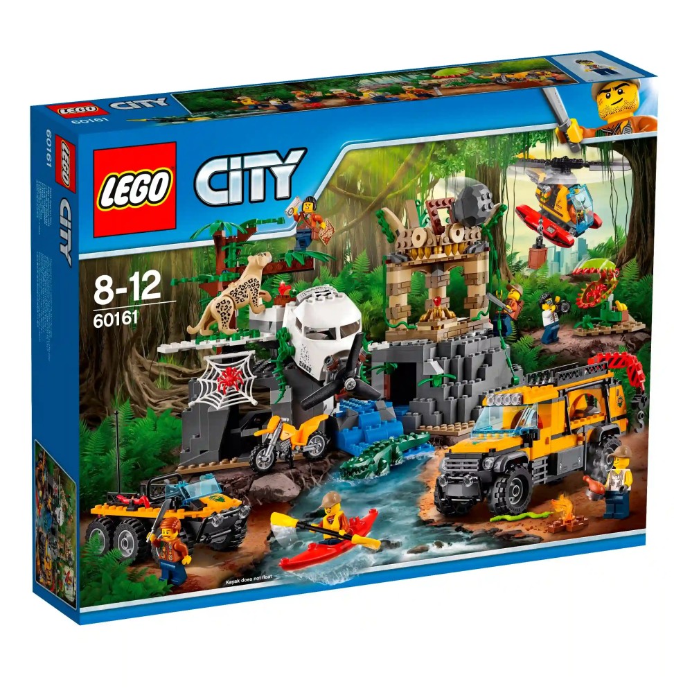 Lego City Baza în junglă 60161