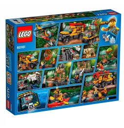 Lego City Baza în junglă 60161