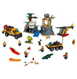 Lego City Baza în junglă 60161