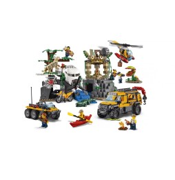 Lego City Baza în junglă 60161