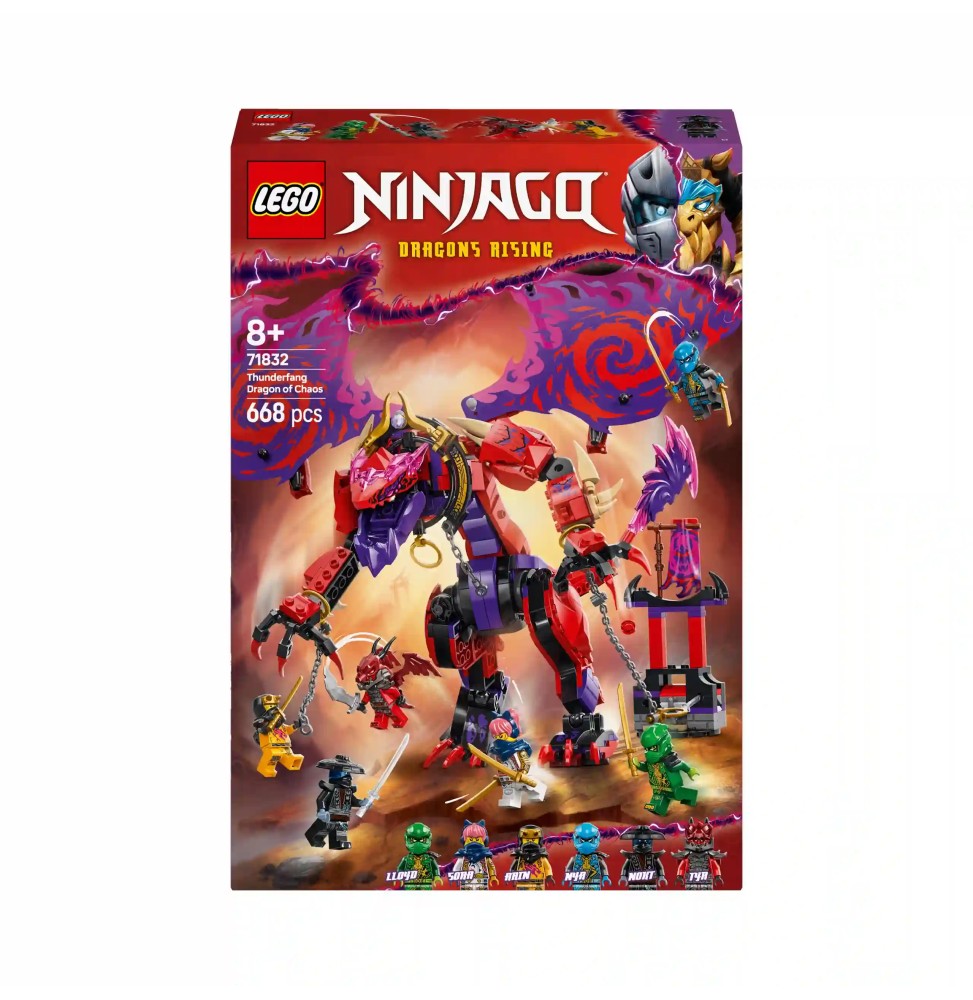 LEGO Ninjago Dragonul haosului Colţii de tunet 71832